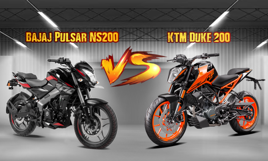 Bajaj Pulsar NS200 and KTM Duke 200 - A Detailed Comparison