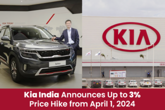 Kia India Announces Up to 3% Price Hike from April 1, 2024