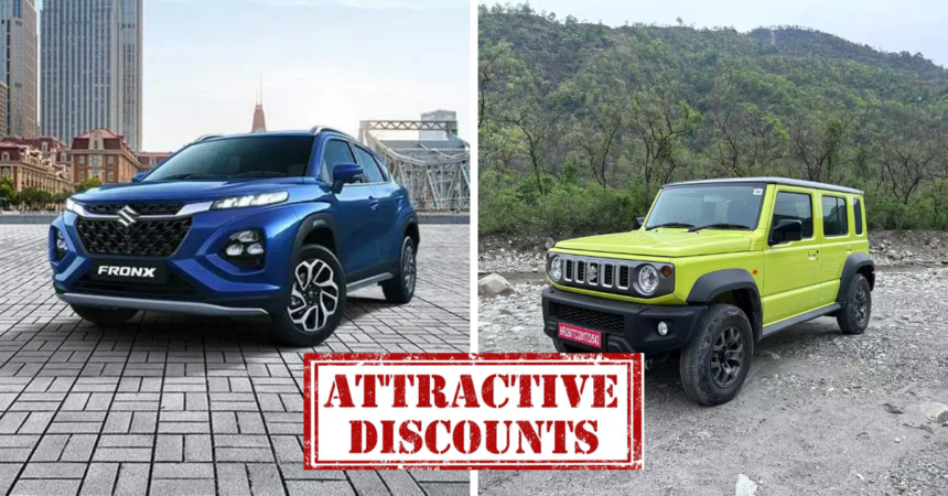 Maruti Suzuki Rolls Out Attractive Discounts on Jimny and Fronx Models