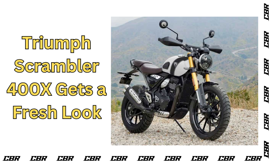 Triumph Scrambler 400X Gets a Fresh Look: New Color Option Unveiled