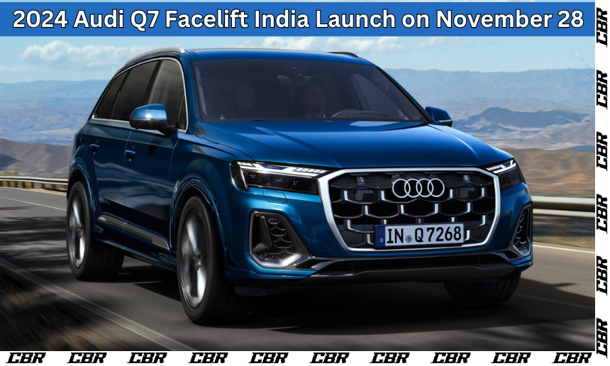 2024 Audi Q7 Facelift India Launch Set for November 28