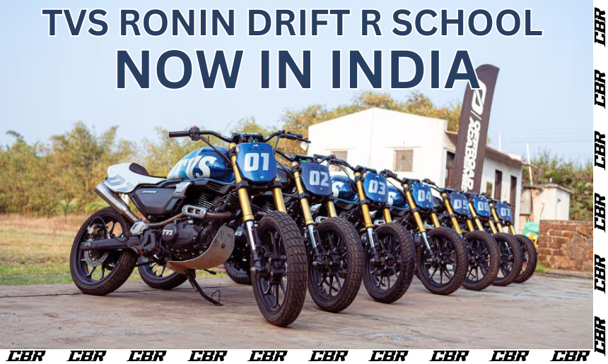 TVS Launches Ronin Drift R School: Bringing Flat Track Racing to India