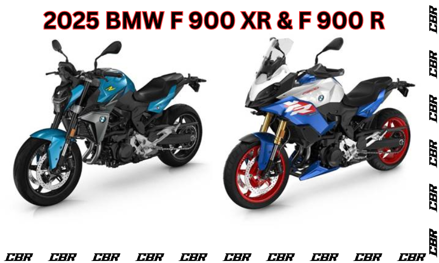 BMW Unveils 2025 F 900 XR & F 900 R