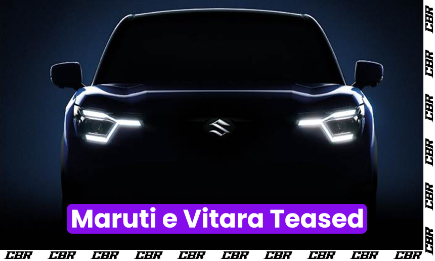 Maruti e Vitara Teased Ahead of Bharat Mobility Global Expo 2025