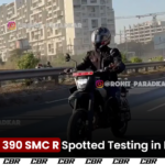 KTM 390 SMC R Spotted Testing in India