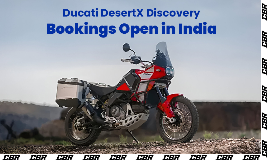 Ducati DesertX Discovery Bookings Open in India