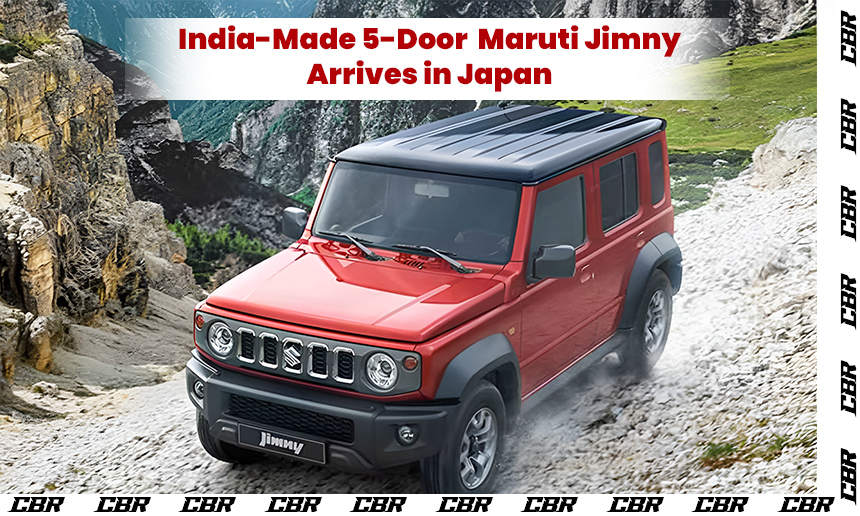 India-Made 5-Door Maruti Jimny Arrives in Japan