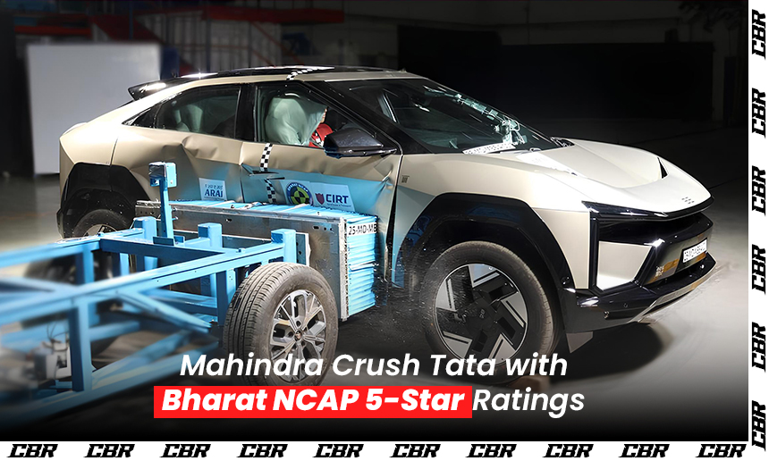 Mahindra BE 6 & XEV 9e Crush Tata with Bharat NCAP 5-Star Ratings