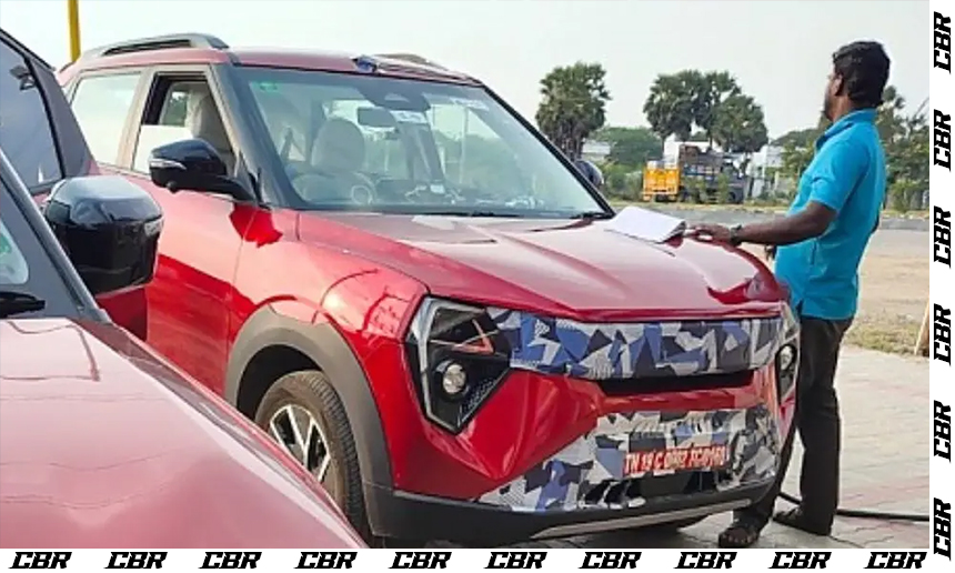 Mahindra XUV 3XO EV Spotted Testing