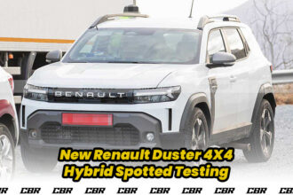 New Renault Duster 4X4 Hybrid Spotted Testing