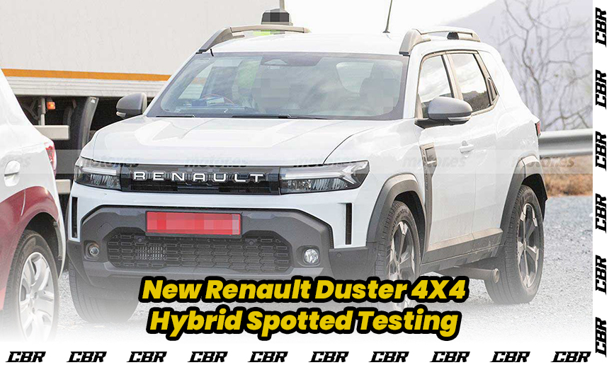 New Renault Duster 4X4 Hybrid Spotted Testing