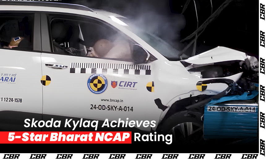 Skoda Kylaq Achieves 5-Star Bharat NCAP Rating