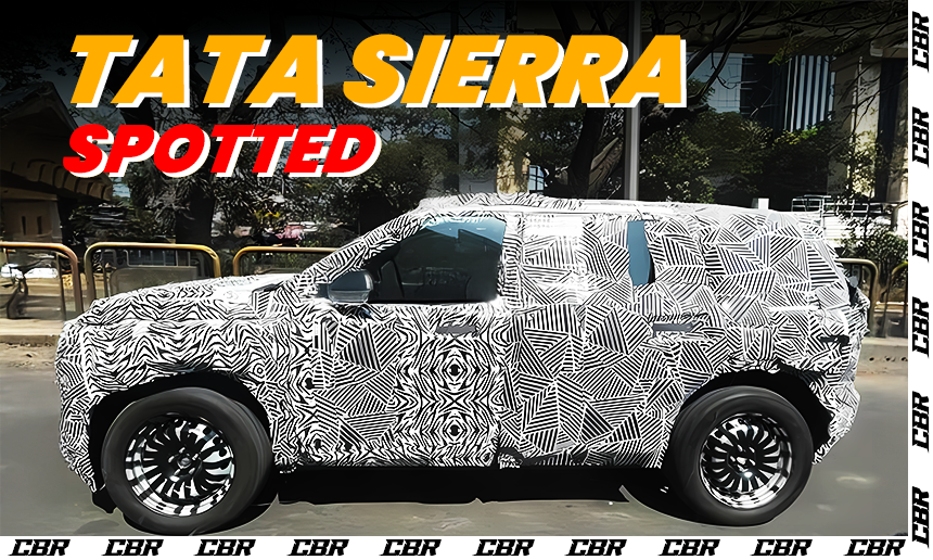 Tata Sierra Returns After 22 Years, Spotted Testing on Indian Roads