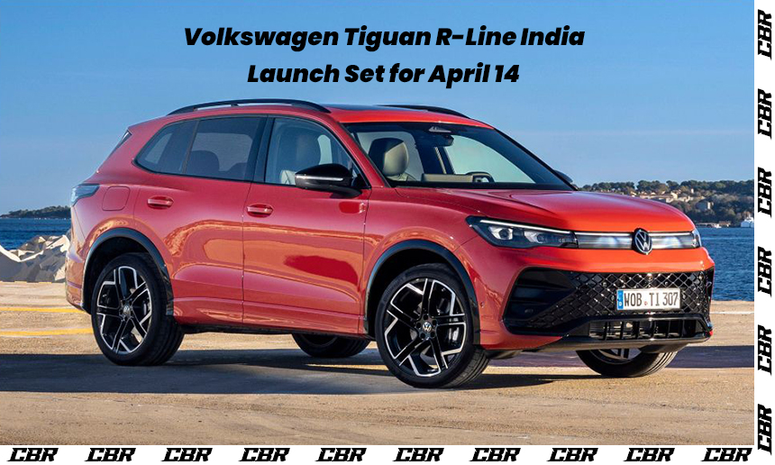 Volkswagen Tiguan R-Line India Launch Set for April 14